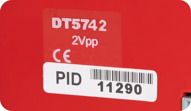 Sample PID label