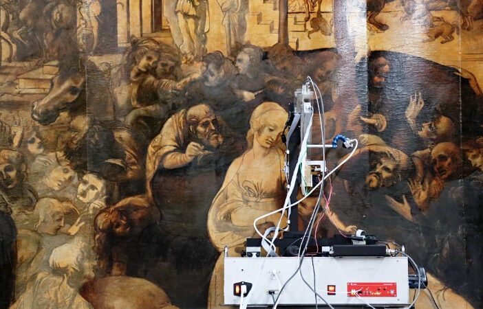 Adorazione magi di Leonardo CAEN