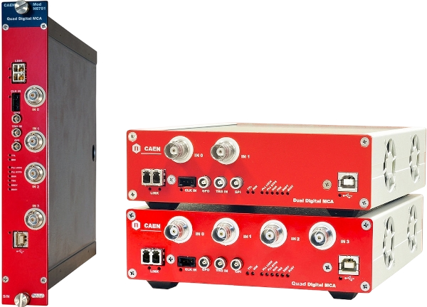 Dual / Quad Digital Multichannel Analyzer