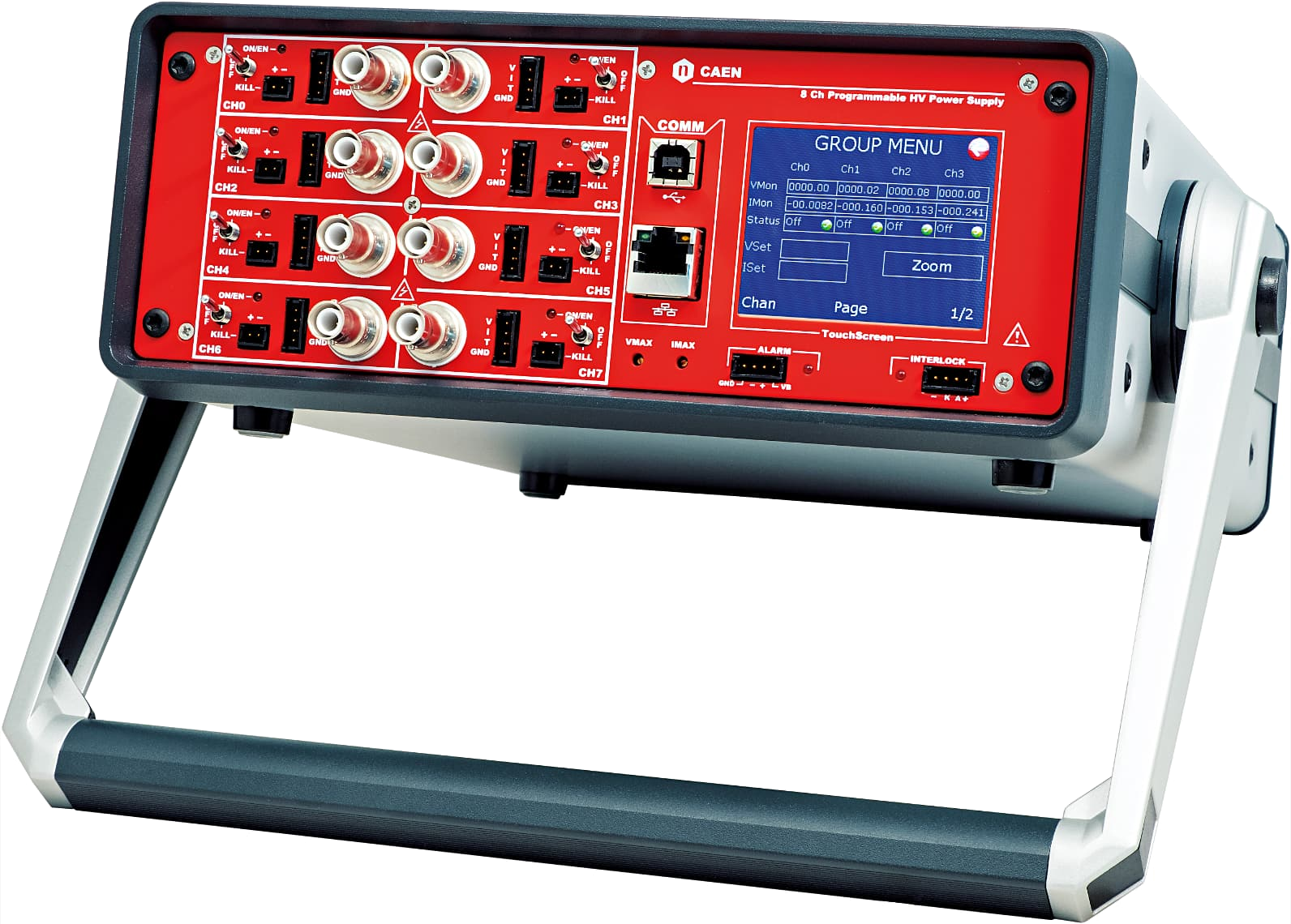 Photo of 8 Channel up to 6 kV Family with USB, Ethernet & Touchscreen