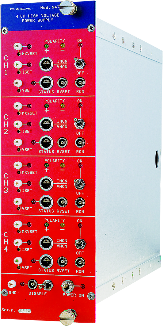 Photo of 4 Channel 6 kV Power Supply