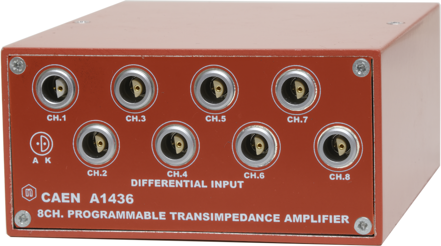 A1436 &ndash; 8 Ch. Variable Gain Full Differential Current Sensing Amplifier