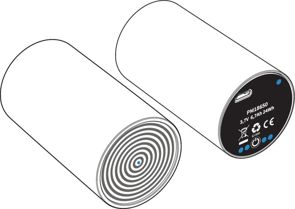 PM18650 - Spare battery for DiscoveRAD